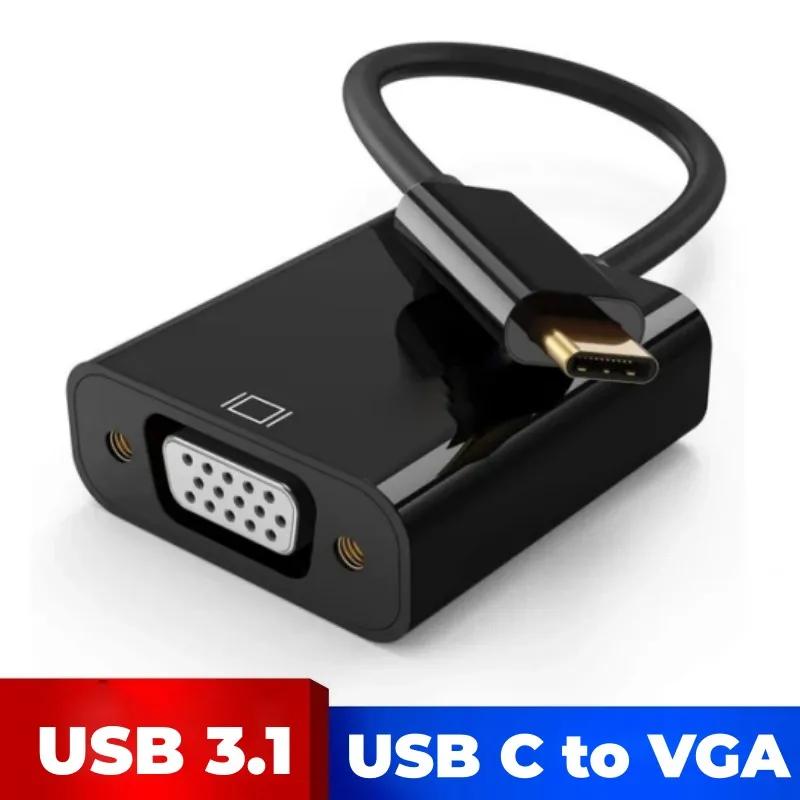  ƺ   ̴  XPS13 15  USB C to VGA ̺ , USBC USB 3.1 to VGA  Ŀ, 1080P